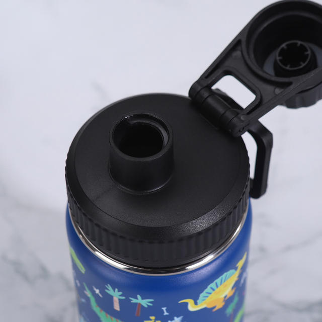 Cross-Border 12oz Cartoon Portable Space Flask Thermos Cup Custom-Made 304 Stainless Steel Outdoor Portable Vacuum Space Cup detail 9