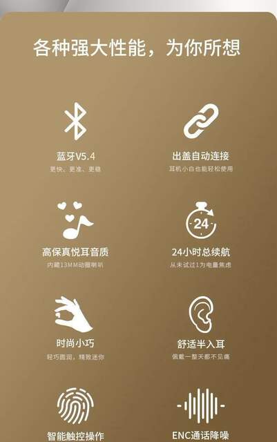 J16 Wireless Bluetooth Headset, High Quality, Comfortable, Sports, Noise Reduction, Live Broadcast, High Appearance, Long Battery Life, Suitable Headset detail 4