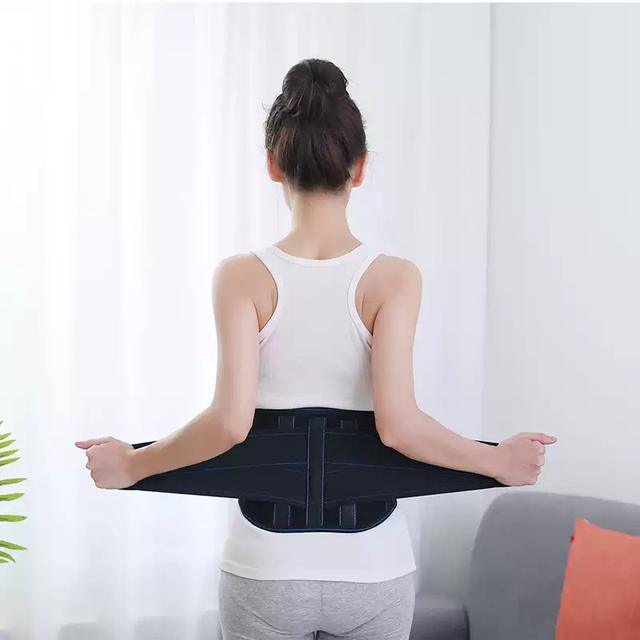 Self-Heating Waist Protection Magnetic Therapy Warm Support Belt Manufacturer Sports Fitness Strain Sprain Unisex detail 7