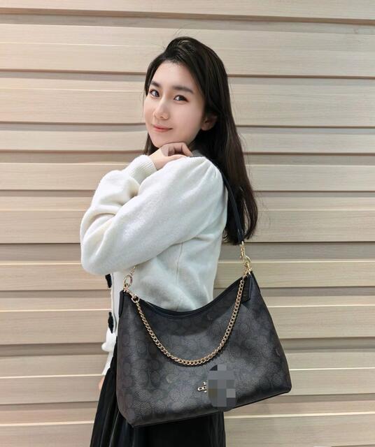 2025 Koujia Cjia New Model Laurel31 Medium-Sized Hobo Bag High-Quality Handbag Underarm Shoulder Crossbody Women's Bag detail 12