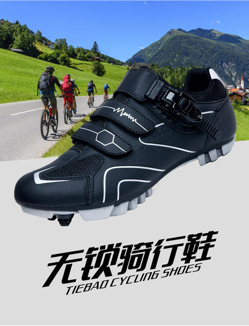 Spring and Summer Mountain Bike Lock Cycling Shoes for Men and Women Road Bike Lock Shoes Hard Sole Dynamic Bicycle Shoes Bicycle Wide Sole Shoes detail 8
