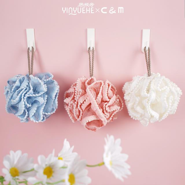 Bath Ball, Non-Disintegrating Bath Ball, Super Soft Bath Foaming Ball, Large Bath Ball for Men and Women, Cleaning and Back Scrubbing detail 1