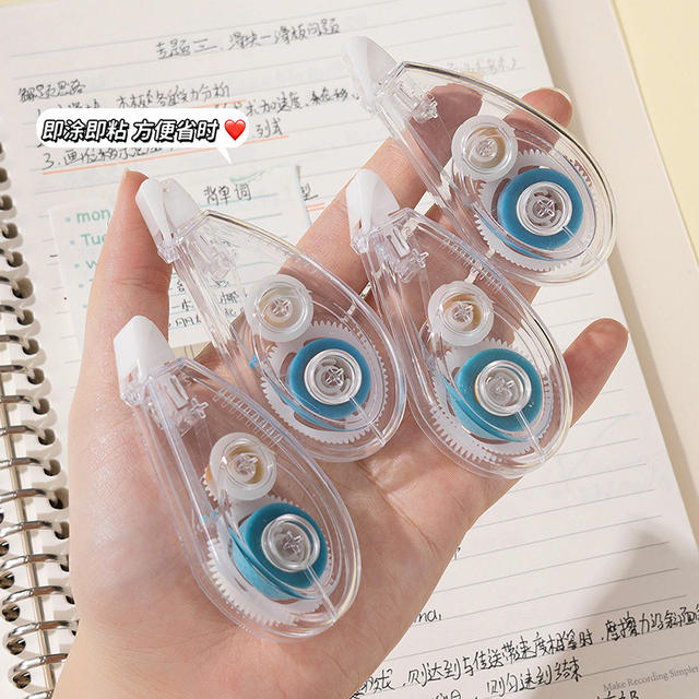 Dot Adhesive Correction Tape Strong Dot Double-sided Adhesive Pen High Viscosity Traceless Handmade Tape for Children and Primary School Students detail 1