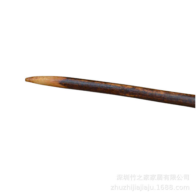 Purple Bamboo Tea Scoop Tea Set Accessories White Bamboo Tea Scoop Tea Scraper Carbonized Polished Matcha Tool Pointed Wide Head Regular detail 7