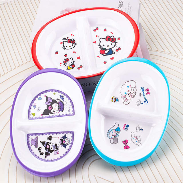 Cute Household Dish Plate Children's Dinner Plate Baby Snack Plate Special Fry Plate for Fruit Snack Plate detail 5
