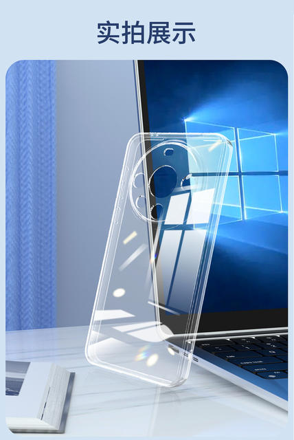 For Huawei MATE60 Case 60pro New 50 Transparent Drop-Resistant 40/30E/20/10/9 Protective Cover detail 10