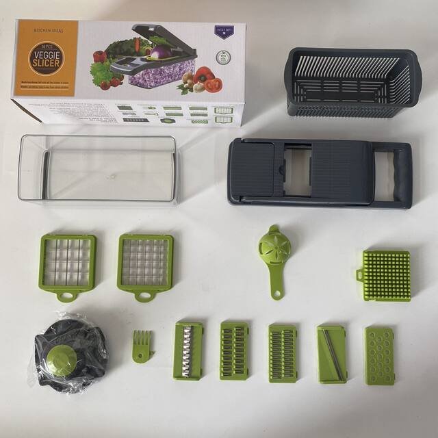 Vegetable Chopper, Various Kitchen Gadgets, New Vegetable Cutter, Salad Shredder, Dicer, Multifunctional Kitchen Vegetable Cutter detail 3