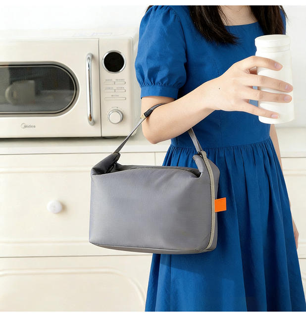 Cross-Border Lunch Box Bag, Portable Insulated Bag, Bento Bag, Thickened Aluminum Foil Waterproof Insulated Bag, Outdoor Picnic Bag detail 4