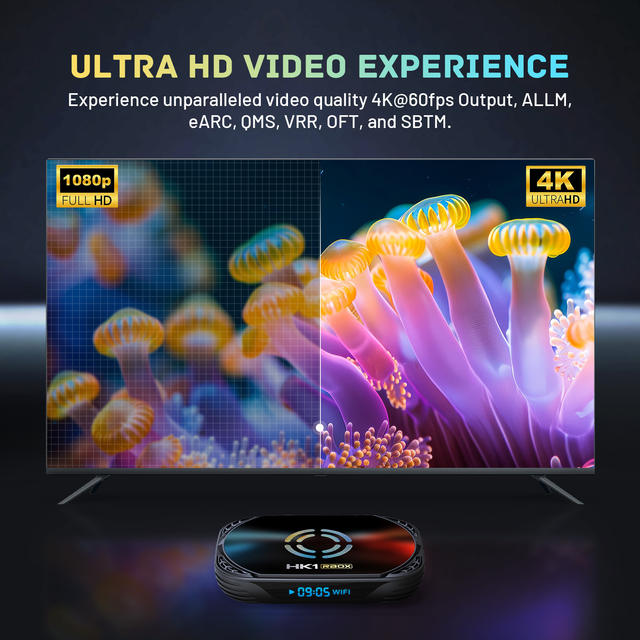 Hk1 X50 Set-Top Box S905X5M Android 14 Network Hd Player Dual-Band Wifi+Bt Set-Top Box detail 2