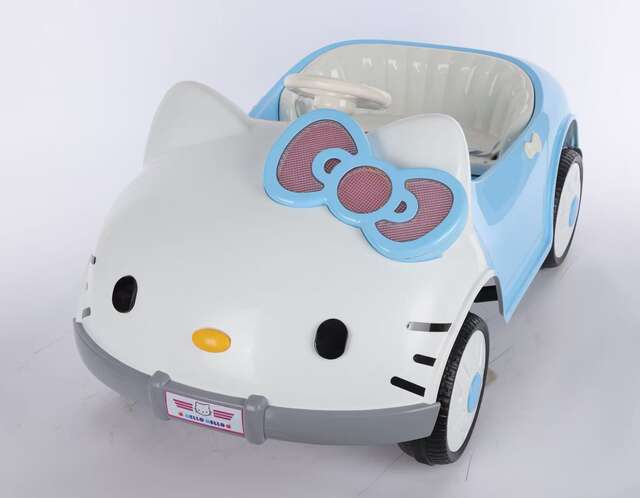 Children's Electric Car, Small Kt Cat Model, Four-Wheel Remote Control Car, Can Seat People, Swaying Feature, Cute Toy Car for Boys and Girls detail 6