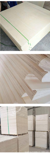 Yangmu Shuangqing Multi-Layer Board Pyrography Material Wooden Board Custom Laser Plywood Art Processing Poplar Board detail 7