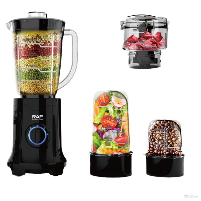 European Standard Milkshake and Smoothie Blender Portable Grinder Electric Meat Grinder 4-in-1 Countertop Mixer detail 2