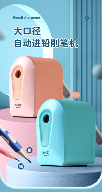 Pencil Sharpener for Primary School Students, Large Diameter Pencil Sharpener, Durable Thick Rod, Large Triangular Pencil Hole Pen, Pencil Sharpener detail 1