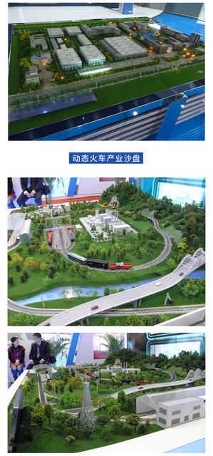 Customized Sand Table Model, Industrial Factory Planning Model, Terrain and Landform Sand Table Model, School New Energy Sand Table Model detail 12