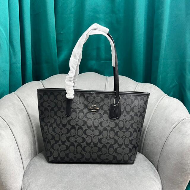 Koujia High-Quality Genuine Leather Women's Bag City33 Tote Bag Monogram Shoulder Bag Large Capacity Shopping Bag Mommy Bag detail 3