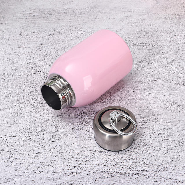 Premium Mini Pocket Cup with Handle, 304 Stainless Steel Thermos Cup, Stylish Portable Gift Water Bottle detail 2