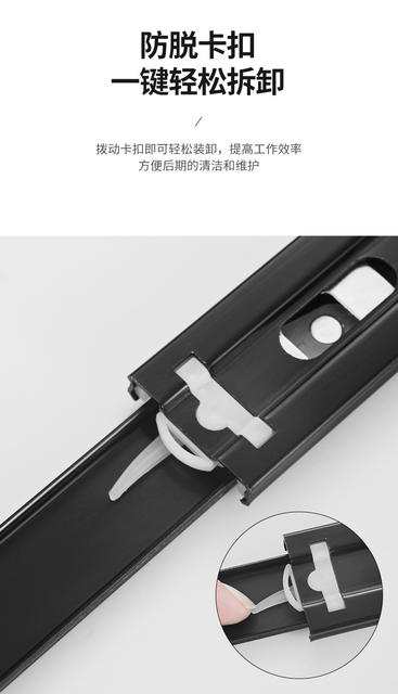 Drawer Slide Rails, Ball-Bearing Drawer Tracks, Hardware Accessories, Slide Rails, Furniture Slides, Three-Section Damping Rails, Direct Sales from the Manufacturer detail 8