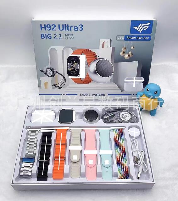 Cross-Border H92 Ultra3 Smart Watch for Men with Bluetooth Calling, Smart Watch for Women S10 Huaqiangbei detail 4