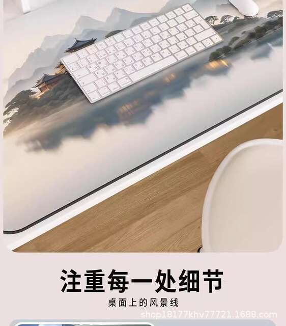 Mouse Pad Super Large E-sports Animation Secondary Computer Keyboard for Boys and Girls Office Creative Non-slip Table Mat detail 8