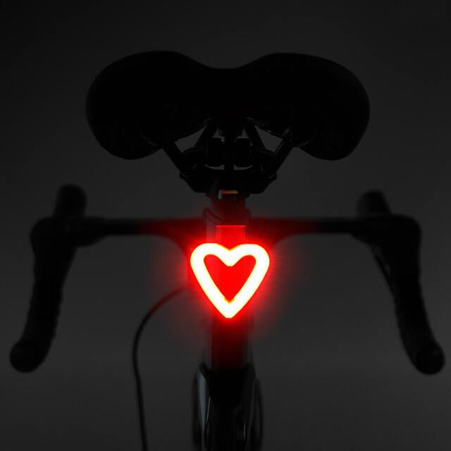 Bicycle Light Tail Light Rechargeable Night Riding Light Mountain Bike Riding Light Warning Equipment Accessories Bicycle Road Bike Rear Light detail 1