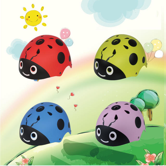 New Children's Bicycle Riding Helmet, Roller Skating Helmet, Balance Bike Beetle Helmet detail 4