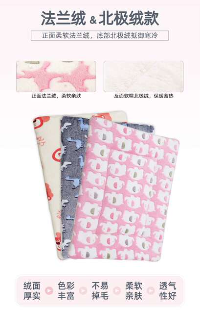 Pet Mat Four Seasons Universal Sleeping Mat Cat Mat Sleeping Dog Blanket Autumn and Winter Thickened Warm Cat Cotton Mat detail 7