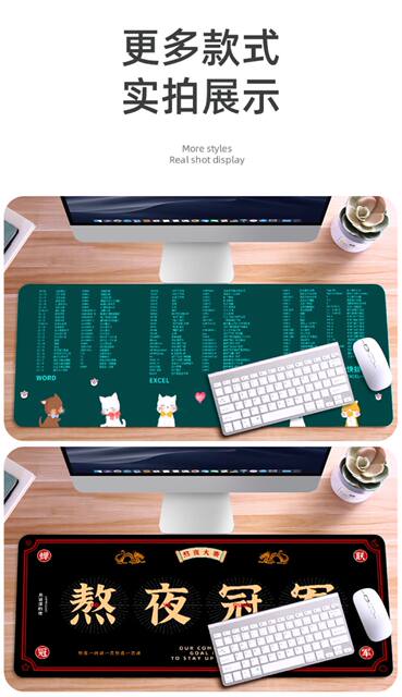 Extra Large Mouse Pad Cad Office Shortcut Keys Large Computer Desktop Keyboard Desk Pad detail 11