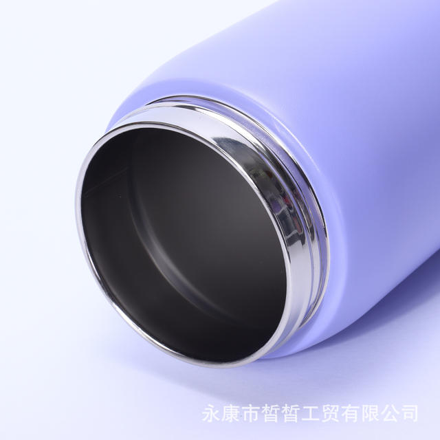 Cross-Border 304 Stainless Steel Thermos Cup, High Temperature Resistant, Anti-Fall Sports Water Bottle, Custom Large Capacity Portable Straw Water Cup detail 5