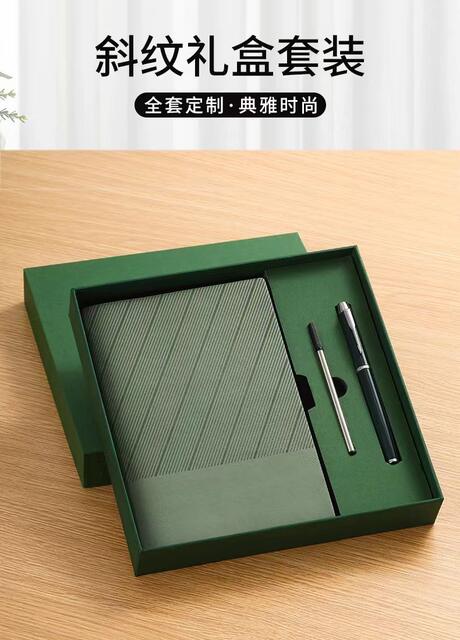 Business High-End A5 Notebook Gift Box Set with Customized Logo, Meeting Notepad, Office Gift, Souvenir Gift detail 1