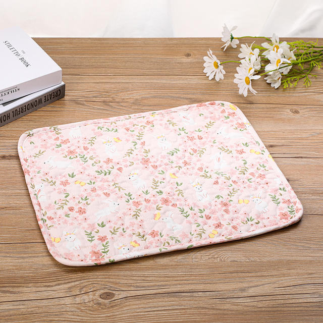 Waterproof Urine-Proof Cotton Pet Mat Cat and Dog Sleeping Mat Rabbit Anti-Slip Mat Foot Mat Cat Cage Rabbit Cage Dog Cage Mat detail 1