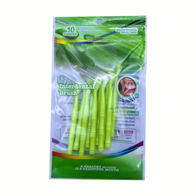 L-Shaped Interdental Brush 10/20/50 Pieces, 7-Shaped Bristles for Deep Cleaning between Teeth, Specialized Soft Bristles for Interdental Gaps detail 11