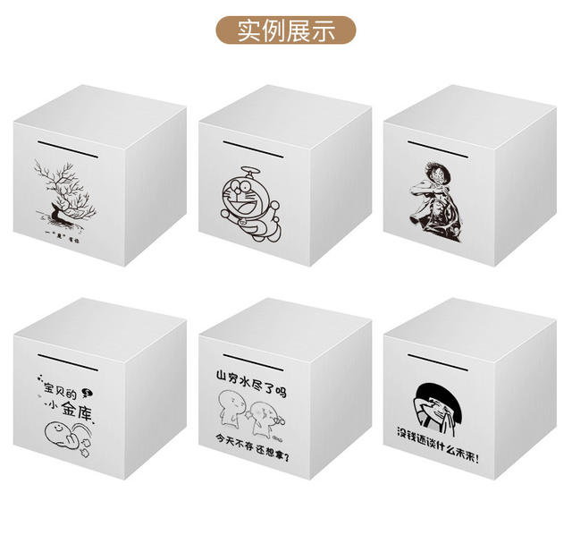 Stainless Steel Piggy Bank with One-Way Opening for Students, 2026 New Model Savings Bank, Children's Anti-Fall Metal Money Box, Large Size detail 11