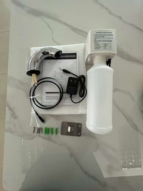 Faucet-Style Sensor Soap Dispenser Hotel and Mall Countertop Sensor Soap Dispenser Soap Foam Dispenser detail 8