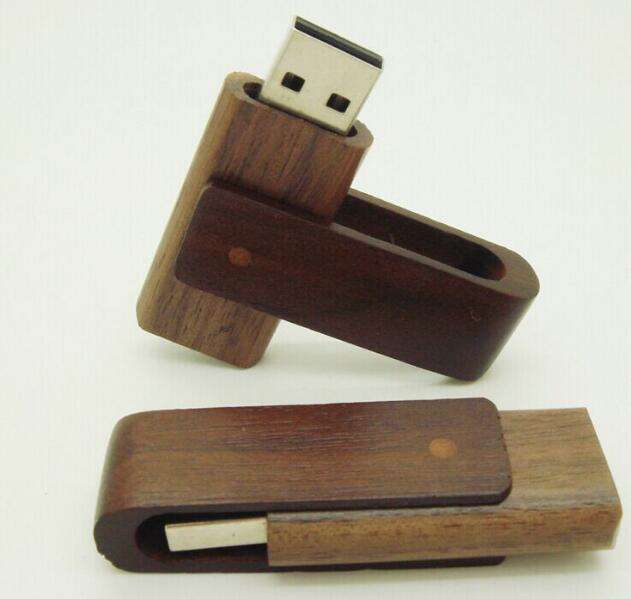 Bamboo USB flash drive rotating bamboo USB flash drive detail 6