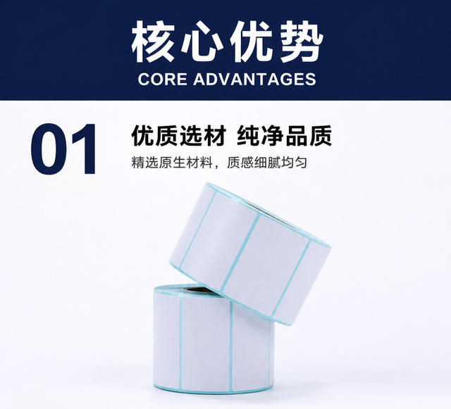 Three-Proof Thermal Label Printing Paper 100×100 Electronic Scale Label Paper Printing Paper Price Barcode Label Sticker detail 5
