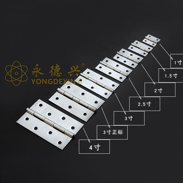 Stainless steel casement hinge door and window hinge 1 inch 1.5 inch 2 inch 3 inch 4 inch wooden box bag mini hinge hinge detail 5