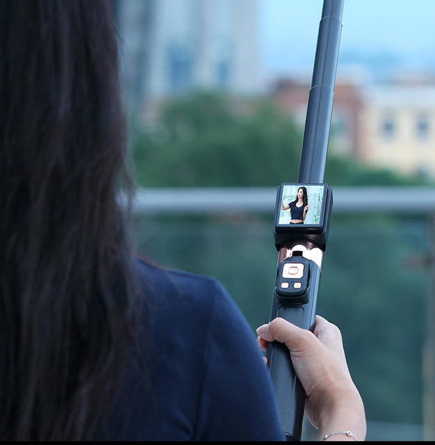 New Smart Screen Projection Mobile Phone Selfie Stick Screen Projector Rear Focus Shooting Multi-Function Remote Control Live Broadcast Travel detail 9