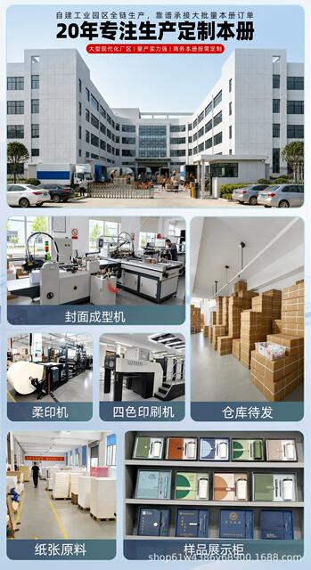 A5 Work Notebook, Cultural Creative Business Office Simple Ultra-Thick Notepad detail 1