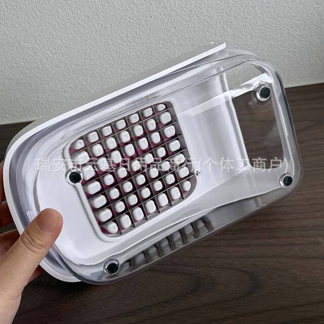 Fruit and Vegetable Cutter, Multifunctional Kitchen Tool for Cutting Vegetables, Beans, and More, Multi-Purpose Machine for Chopping Onions, Peppers, and Mushrooms detail 10