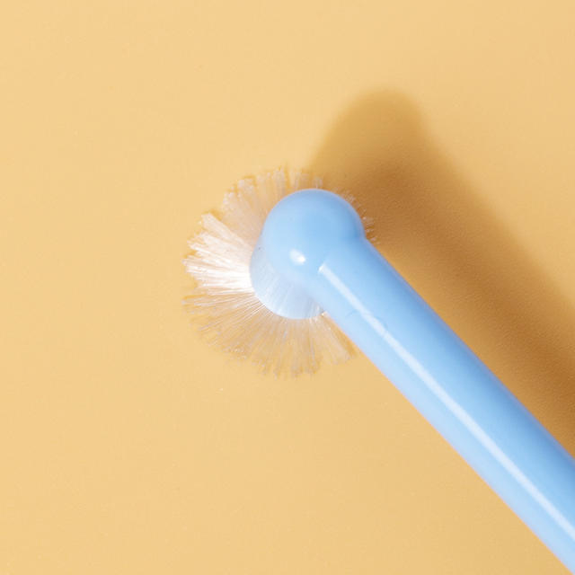 Two-piece combination orthodontic toothbrush single bundle brush correction teeth medical oral dental small pointed pet tooth gap brush detail 12