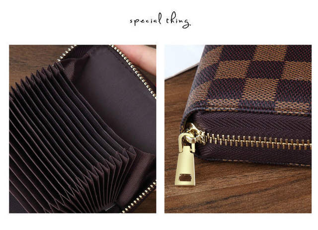 Anti-Degaussing Card Holder for Women, High-End, Large Capacity, Multiple Card Slots, Credit Card, Driver's License, Business Card Holder, Anti-Theft Bank Card Holder detail 7