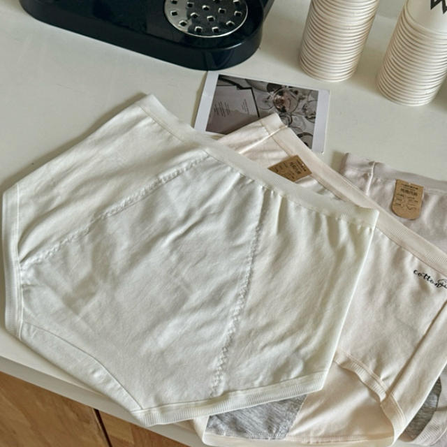 7A Xinjiang long-staple cotton cotton extended crotch women's physiological pants menstruation hip anti-side leakage girl's peace of mind pants detail 10