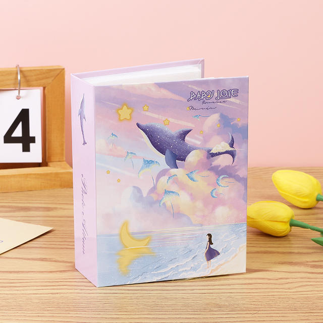 Insert photo album 3 inch 4 inch 5 inch 6 inch 7 inch 8 inch cartoon photo album this insert photo album wholesale and retail paper detail 1