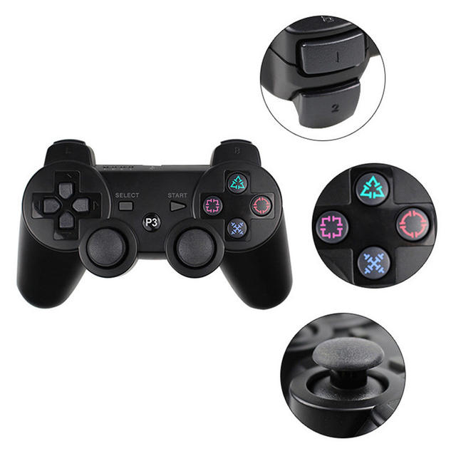 New Ps3 Wireless Bluetooth Handle Snowflake Button Spot Ps3 Game Handle Vibration Ps3 Handle Controller detail 3