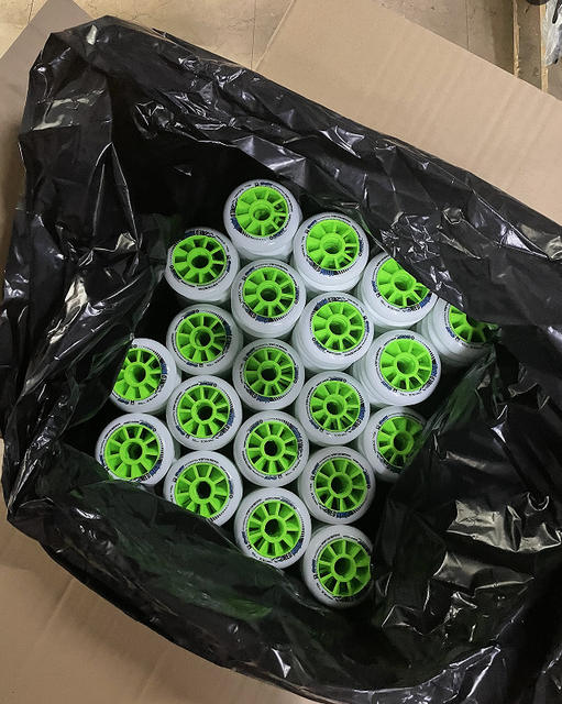 Mpc Roller Skating Speed Skates Wheels Red Magic Mpc Racing Wheels Professional Competition Wheels Xxfirm High-Elasticity Flat Wheels detail 3