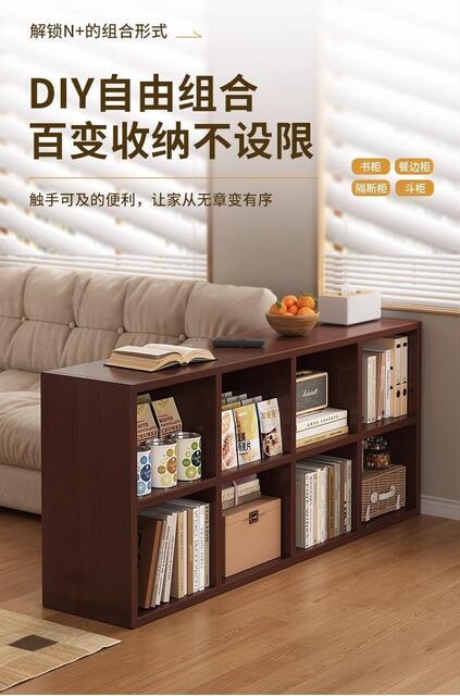 Bookshelf for Home Use, Floor-Standing Storage Rack, Modular Cabinet, Low Cabinet, Bay Window Cabinet, Storage Cabinet, Bookcase detail 2