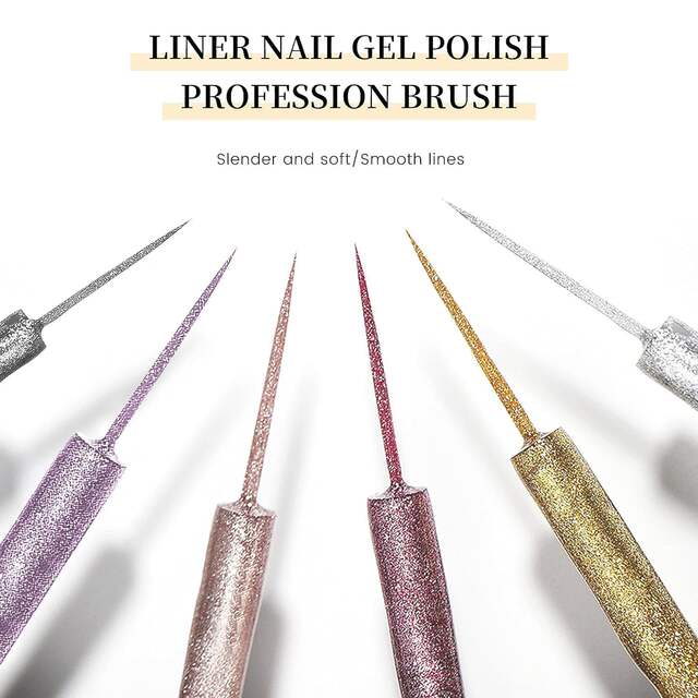 Cross-border 12-color flash polishing gel suit flash gel art broken diamond gel nail glue store manager recommend detail 9