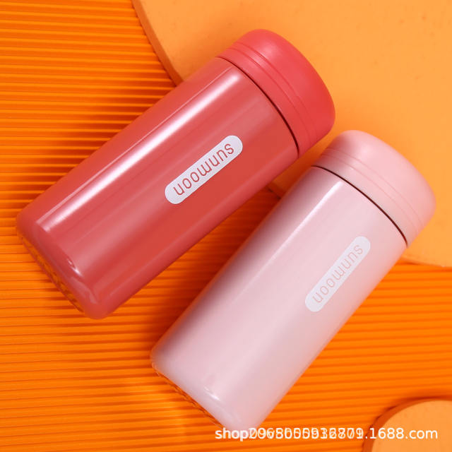 2026 Stainless Steel 304 Pocket Cup Mini Cute Simple Thermos Cup High Aesthetic Value Portable Korean Style Water Bottle for Female Students detail 4