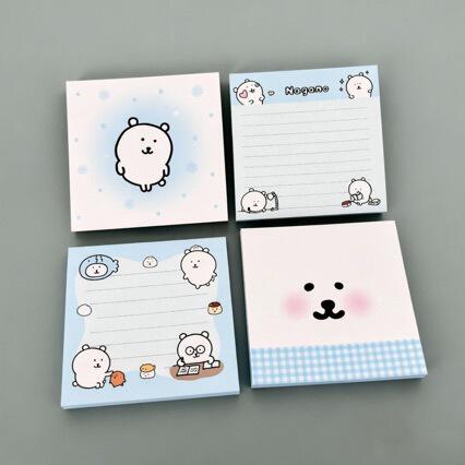 High-Appearance Creative New Self-Deprecating Convenient Sticky Notes with Cartoon Cute Designs for Students, Handmade Sticky Notes detail 1