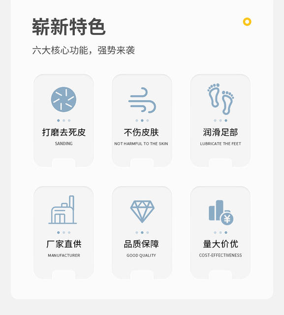 Cross-Border In-Stock Grinding Discs, Volcanic Stone Grinding Discs, Sandpaper for Removing Calluses and Dead Skin, Nail Polishing Discs, Polishing Discs detail 2